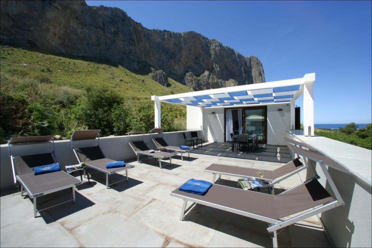 Villa Antonia - Vasca Idromassaggio Terrazza Vista Mare 산비토로카포 외부 사진